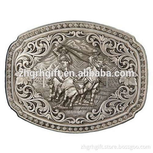 Hot Sale Fashion Zinc Alloy Western Cowboy Bulk Belt Buckle